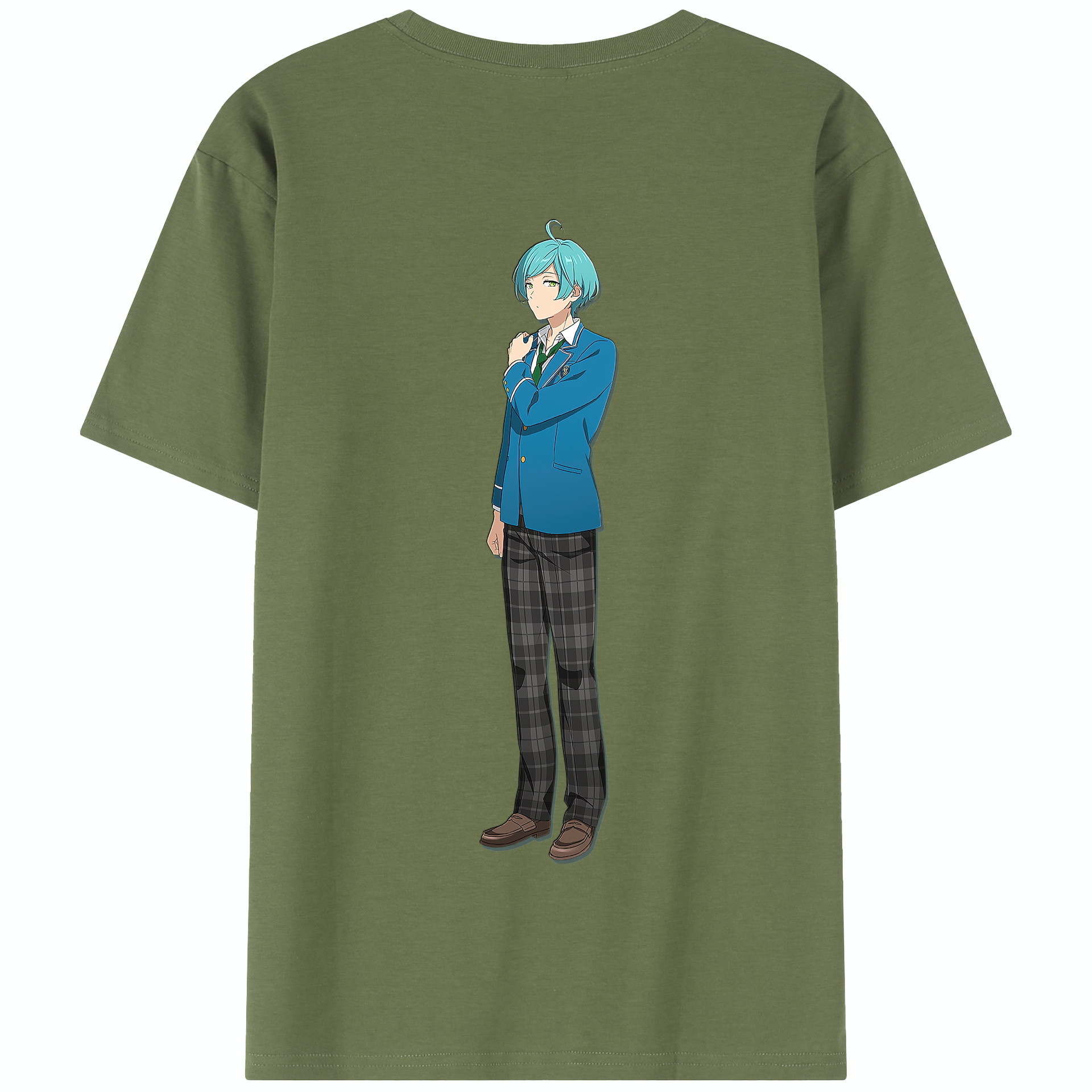 （画像用） あんさんぶるスターズ! Ensemble Stars 綿100％半袖Tシャツ（背面プリント）